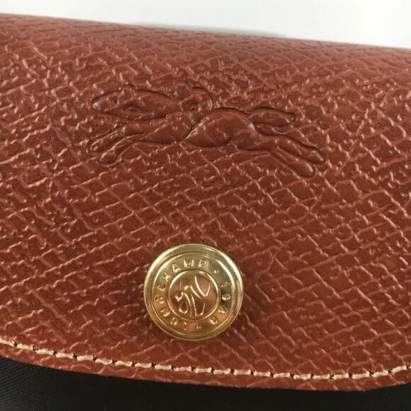 Longchamp Black and Brown Tote Bag - Picture 4 of 8